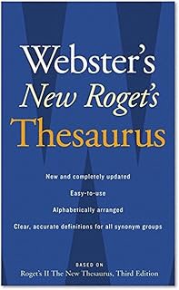 Houghton Mifflin Roget's II: The New Thesaurus, 3 Red Edition, Paperback