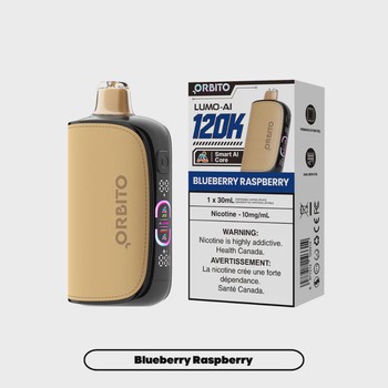 Orbito Lumo AI 120K 10mg - Blueberry Raspberry