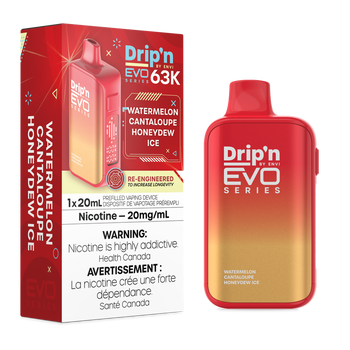 Drip'n by Envi EVO 63K - Watermelon Cantaloupe Honeydew Ice