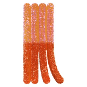 Olli Stikistix Fizzy Peach Lemonade 1:1:1:1 CBG:CBN:THC:CBD Soft Chew / 1 Pack / Gummies / Hybrid