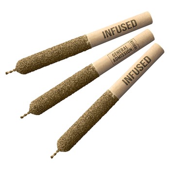 General Admission Sweet Bubba Hi-Fi Infused (Pre-Roll) / 1.5g / Infused Pre-Rolls (3) / Sativa
