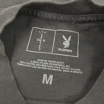 Cactus Jack by Travis Scott x Playboy Tee II 'Black' • Pre-Owned [9951] - view 3