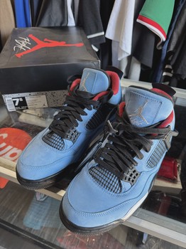 Air Jordan 4 Retro Travis Scott Cactus Jack • Pre-Owned [6878] - view 3