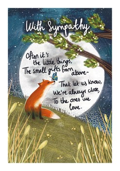Art File - Fox Under the Moon Sympathy - FX14A