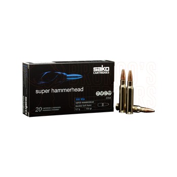 Sako Super Hammerhead .308 Win 150gr SPBT 20 Rounds