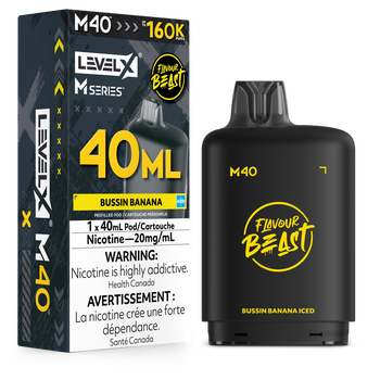 Level X Flavour Beast M40 160K Pod - Bussin' Banana Iced