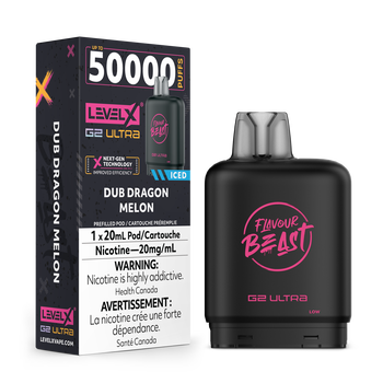 Level X Flavour Beast G2 Ultra 50K Pod - Dub Dragon Melon Iced