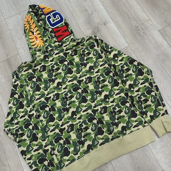 A Bathing Ape ABC Camo Shark Full Zip Hoodie • Pre-Owned [9405] - view 11