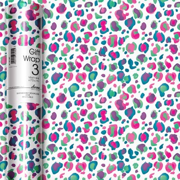 Deva Designs - Roll Wrap Neon Leopard- 1481674
