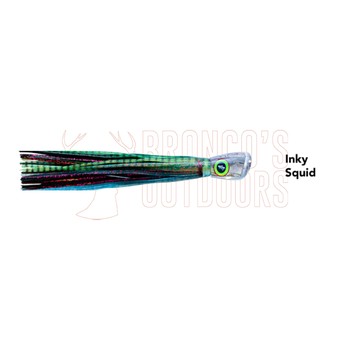 Black Magic Jonah's Kona XT 8" Single Rigged Lure Inky Squid