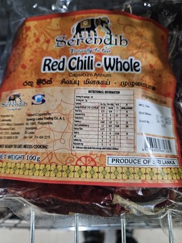 Serendib Whole Chilli 500g