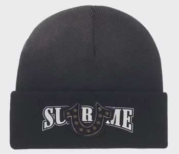 Supreme True Religion Beanie (FW25) Black • Brand New [4580] - view 2