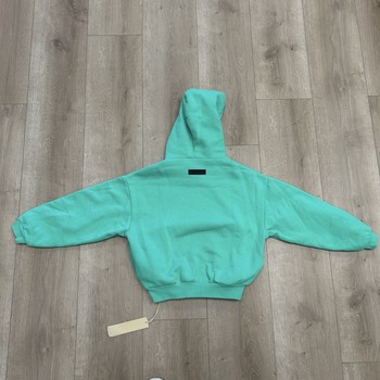 Kids Fear of God Essentials Pullover Hoodie  Mint Leaf' • Brand New [3185] - view 6