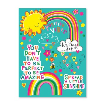 Rachel Ellen - Writing Set Wallet - Positive Vibes - Ws38
