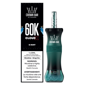 Al Fakher Crown Bar Cloud X 60K - G Mint