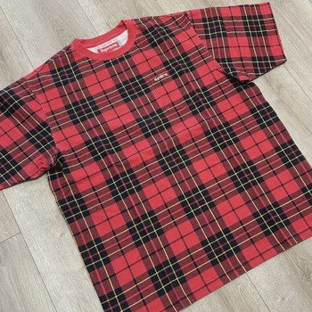 Supreme S/S Plaid Pocket Tee (FW23) • Brand New [2891] - photo 4