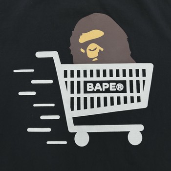 Bape Shopping Cart Tee Black  • Brand New [5117] - view 2