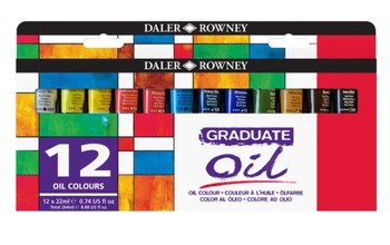 Daler Rowney - Graduate Oil 12x22ml Set - D117522012
