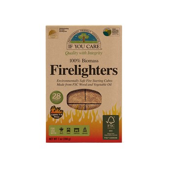 IF YOU CARE BIOMASS FIRELIGHTERS - PACK OF 28