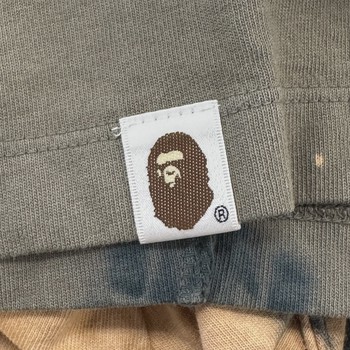 A Bathing Ape (BAPE) Tie-Dye College Relaxed Fit Tee • Pre-Owned [0711] - view 8