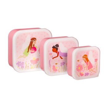 FAIRY - SET OF 3 LUNCH BOXES