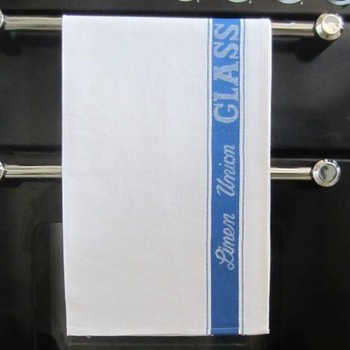 LINEN UNION TEA TOWEL - BLUE