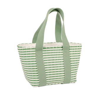 PORTOFINO WOVEN INSULATED SMALL TOTE - JUNIPER