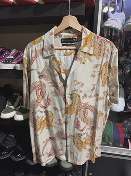 All Saints Dragon Print Button Up • Pre-Owned [0247] - photo 1