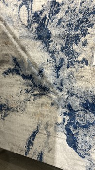 Marble Rug 10049 5x8 blue