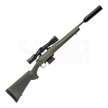 Howa Mini Action .223 SniperGreenThreaded 20" Black+ Panamax 3-9x40 + Sonic Suppressor