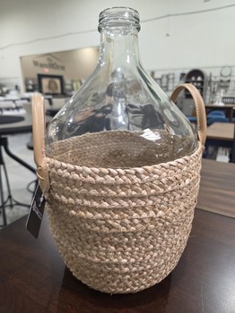 2 Handled Basket Jug