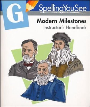 SPELLING YOU SEE MODERN MILESTONES G INSTRUCTOR'S HANDBOOK