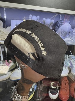 Chrome Hearts Black and Grey Cross Patch Hat • Pre-Owned [3696] - view 6