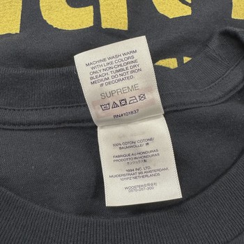 Supreme Hard Tee Navy • Brand New [2104] - view 4