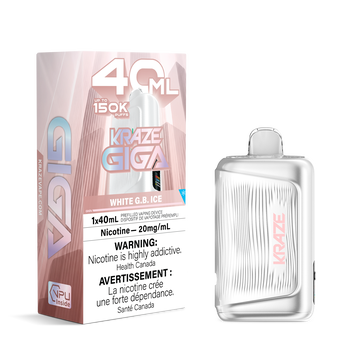 KRAZE GIGA 150K - White G.B Ice