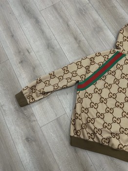 GUCCI Jumbo GG Zipped Hoodie • Pre-Owned [7596] - view 7