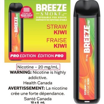 Breeze Pro 2000 BREEZE SMOKE PRO - Straw Kiwi