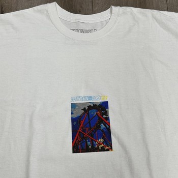 Travis Scott Astroworld "Wish You Were Here" Tour Roller Coaster Tee • Brand New [6355] - view 6