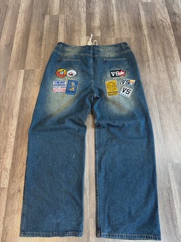 Vale Forever 1980's Carpenter Denim Pant Blue Denim sz 34 • Pre-Owned [3027] - view 3