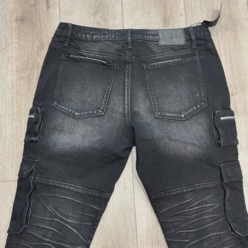 RtA Slate Cargo Skinny Jeans • Brand New [8416] - view 4