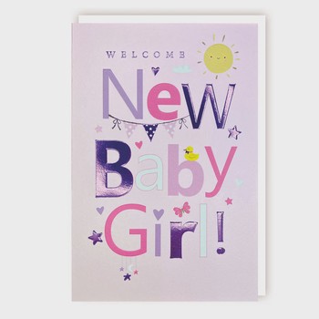 Tracks - New Baby Girl - C3673