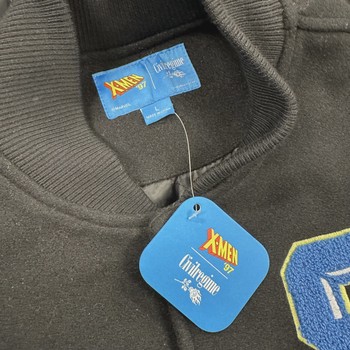 Civil Regime x Marvel X-Men '97 Wolverine Slash Varsity Bomber Jacket. • Brand New [5468] - view 5