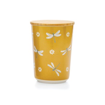 ENGLISH MEADOW CANISTER - MUSTARD