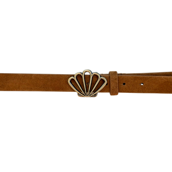 Luna belt shell · Camel