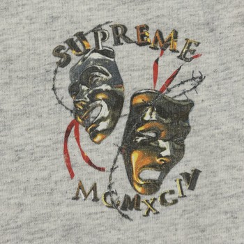 Supreme Laugh Now Tee 'Ash Grey' • Pre-Owned [3084] - view 3