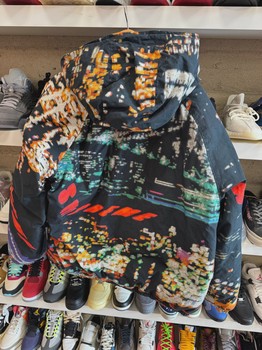 Supreme City Lights Puffy Jacket Black L • Pre-Owned [0427] - view 4