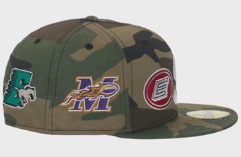Supreme Mascots S Logo New Era 59Fifty Fitted Cap Woodland Camo • Brand New [2922] - view 2