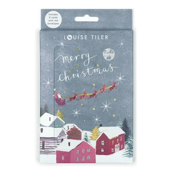 Louise Tiler - Christmas Sleigh Box Pk6 - CBCP07