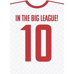 Mint - In the Big League 10 Greeting Card - TCB740
