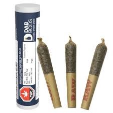 Dab Bods Mystery Resin infused (Pre-Roll) / 1.5g / Infused Pre-Rolls (3) / Hybrid